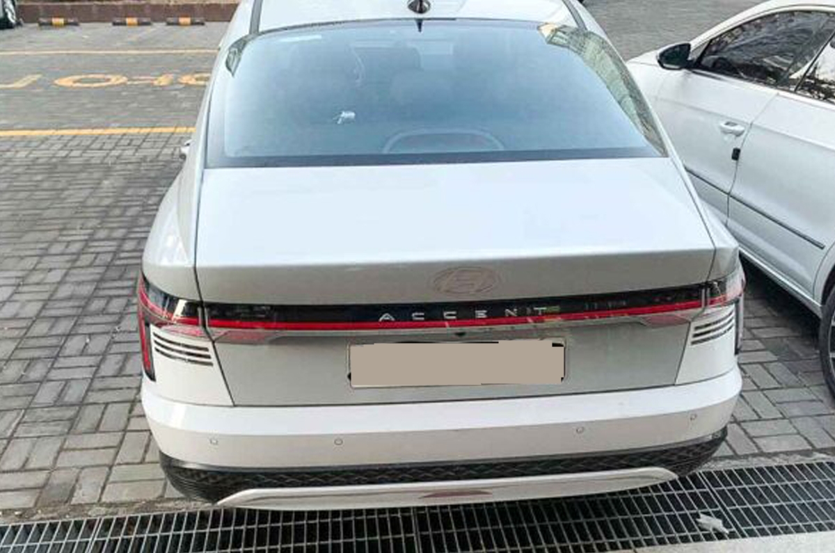 New Hyundai Verna rear